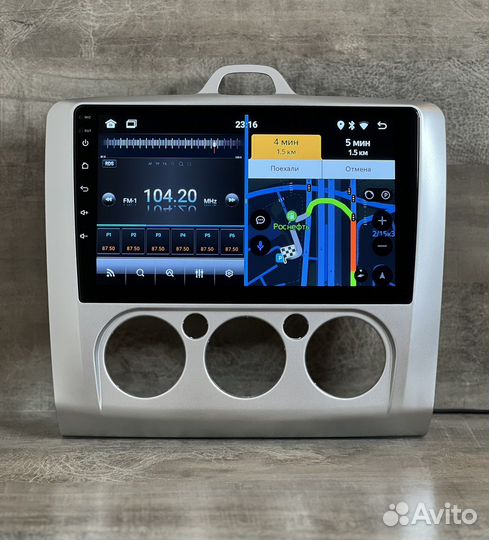 Магнитола андроид 11 для Ford Focus 2 новая wifi