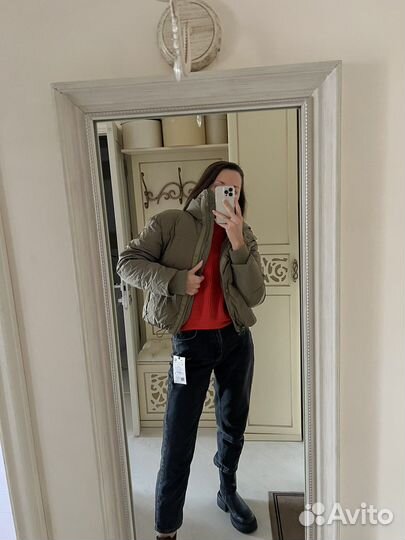 Новая куртка zara женская