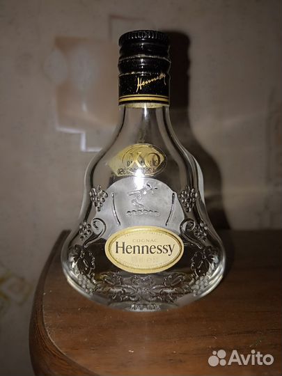 Бутылка от элитного коньяка Hennessy 50 ml