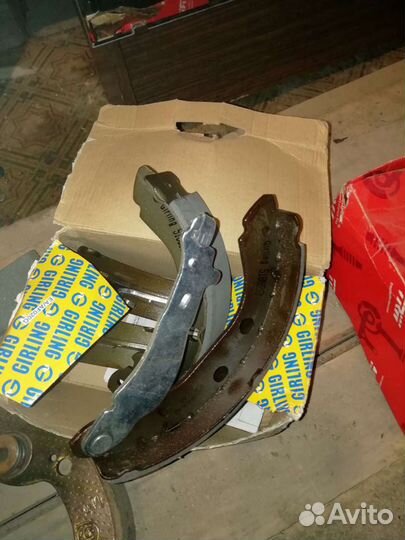 Колодки тормозные рено канго 2006 гв