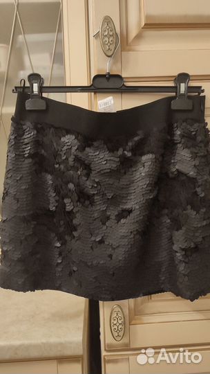 Юбка с пайетками Mango