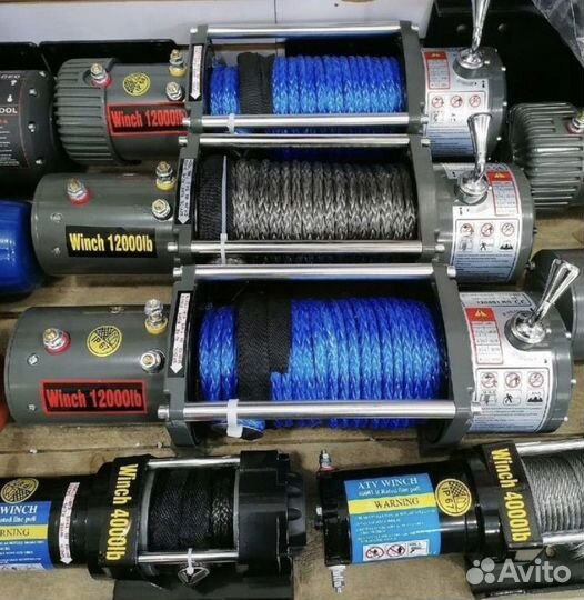 Лебедки автомобильные в ассортименте с отправкой