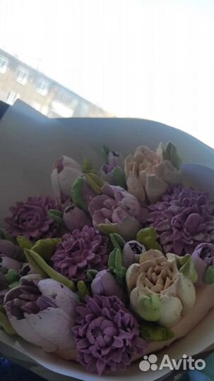 Букеты учителю/ воспитателю Зефирные букеты