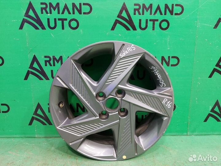 V Диск R16 Hyundai Solaris 2