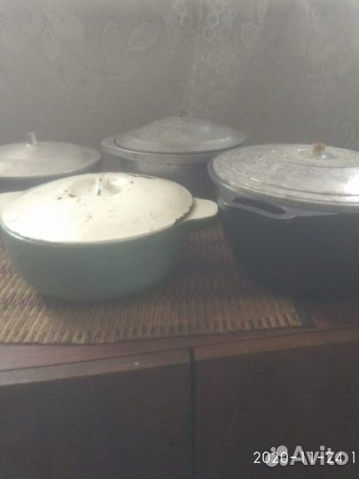 Жаровня казан4, 3,2,1 л