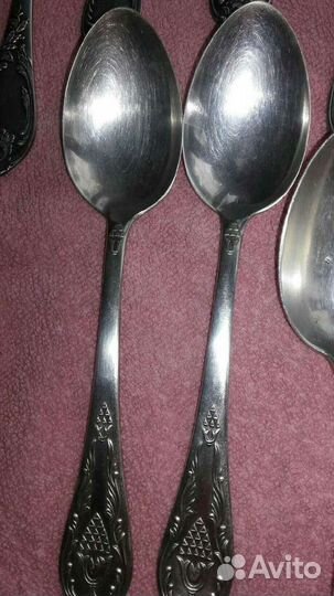 Ложки столовые мельхиоровые из СССР
