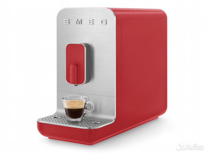 Кофемашина Smeg BCC01rdmeu Красная Новая