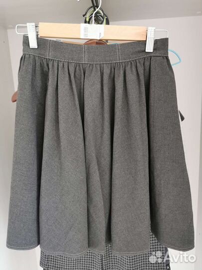 Школьная форма серая