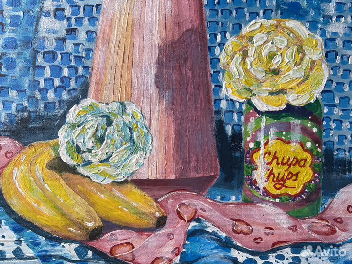 Картина акрилом на холсте