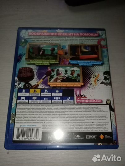 Игра для приставки ps 4 Little Big Planet 3