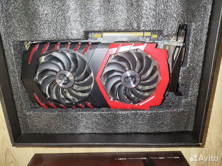 Видеокарта MSI rx 470 8gb gaming