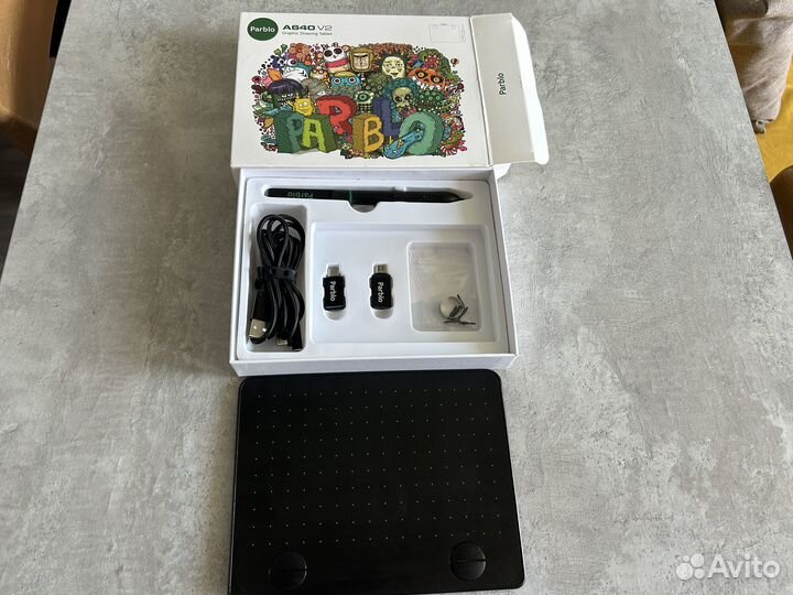 Графический планшет Parblo A640 V2