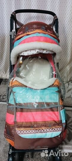 Санки коляска nika 7-7 как новые