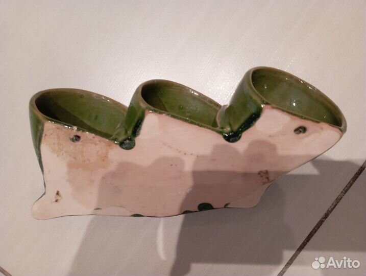 Кашпо настенное тройное СССР