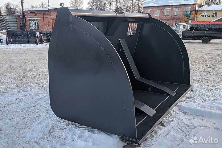 Ковш высокой выгрузки для фронтального погрузчика