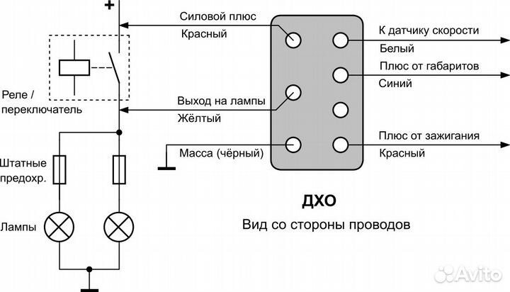 Реле дневных ходовых огней
