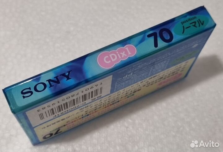 Sony CDixI 70 Аудиокассета Японский рынок