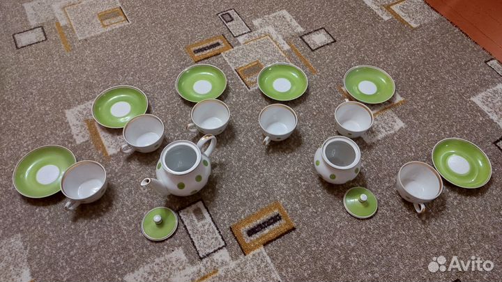 Чайный сервиз Фарфор (Кузяевск 1972г.)