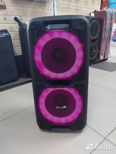 Акустическая колонка 800вт динамическая подсветка
