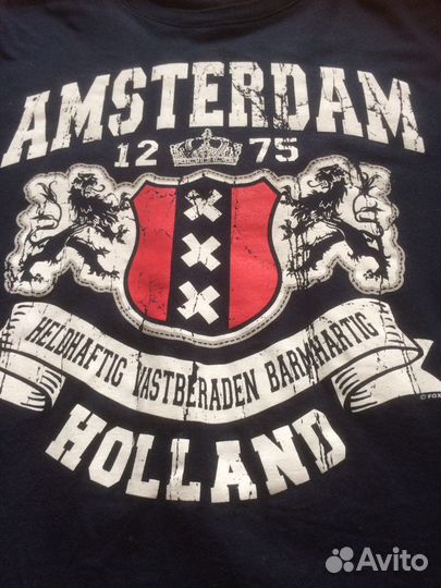 Футболка Амстердам оригинальная