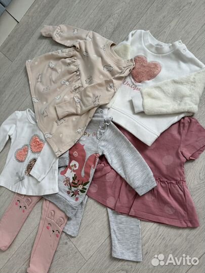 Вещи на девочку 80-86