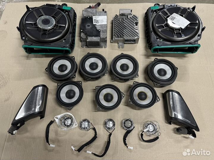 Комплект музыке Bowers Wilkins на BMW G11 G12