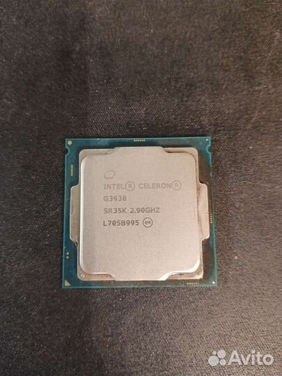 Процессор Celeron G3930, 2.90 GHZ