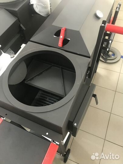 Гриль мангал барбекю BBQ с решеткой Grillver