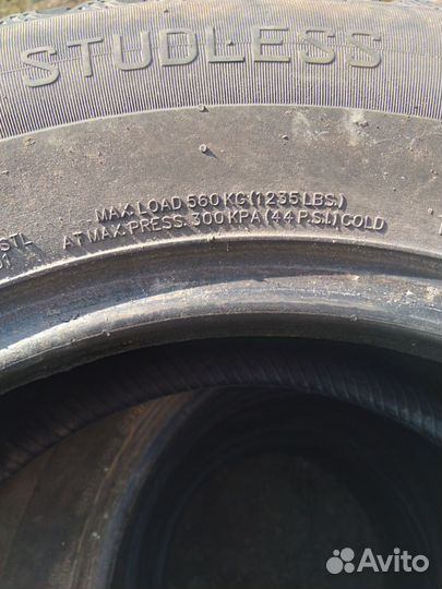 Резина зимняя на Renault Logan