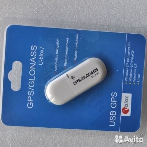 GPS приёмник U-Blox 7 / VK172 (USB) Новый Glonass
