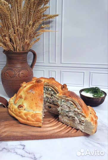 Курник, пирожки