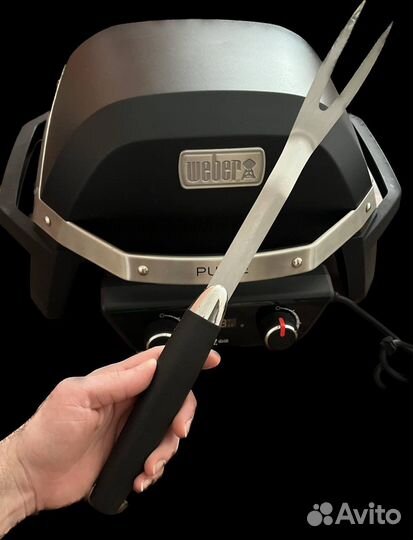 Щипцы, лопатка, вилка для гриля (аналог weber)