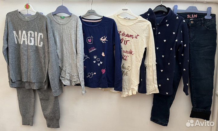 Одежда на девочку 140