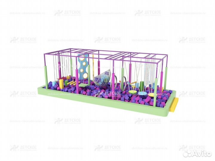 Ниндзя парки нк-2, детская игровая зона