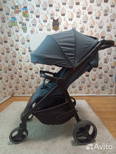 Прогулочная коляска carrello bravo Azure Blue