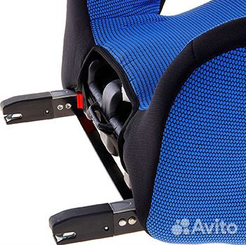 Бустер Изофикс 22-36 кг Siger Синий FIX