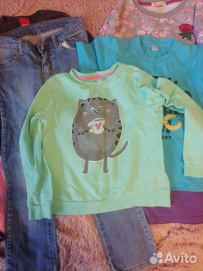 Пакет вещей на девочку 122