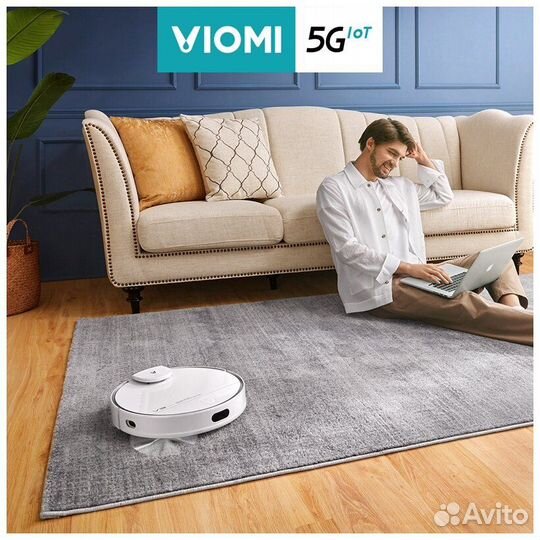 Робот-пылесос viomi robot vacuum V3 MAX white