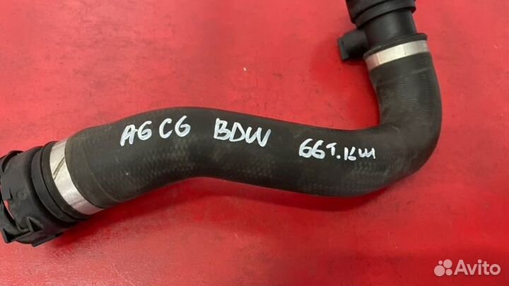 Патрубок охлаждения двс Audi A6 C6 BDW 2.4