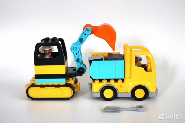 Конструктор lego duplo Грузовик и экскаватор