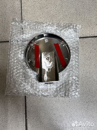 Накладка хром круглое зеркало canter, elf, titan