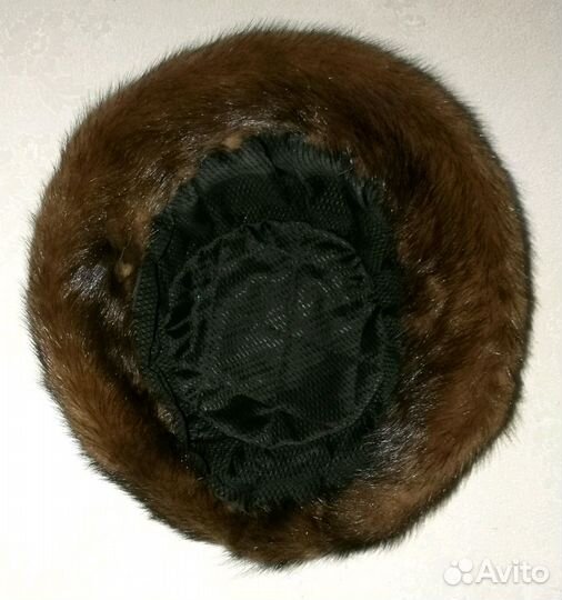 Шапка норковая новая