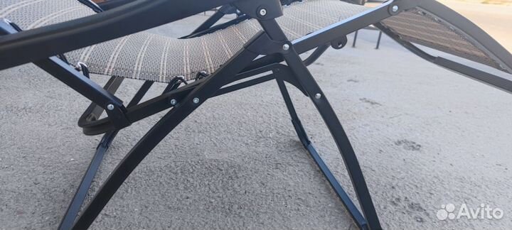 Кресло-шезлонг многопозиционное усиленное до 130кг