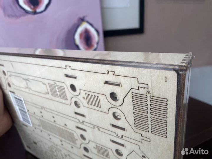 Новая сборная деревянная модель Самосвал