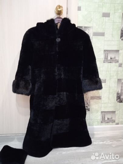 Зимний комплект (шуба+беретка)