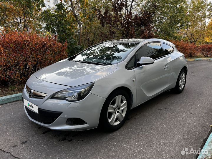 Opel Astra GTC 1.4 AT, 2012, 142 000 км