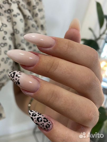 Маникюр, укрепление, покрытие гель лаком