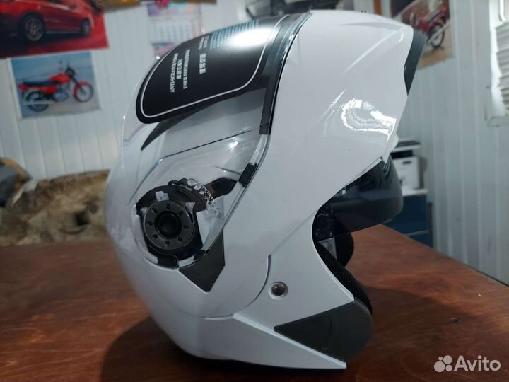 Мотошлем модуляр-105,M,57-58см.XXL