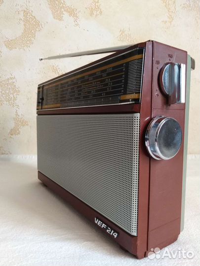 VEF 214 с укв (FM) 87.5-108 мгц