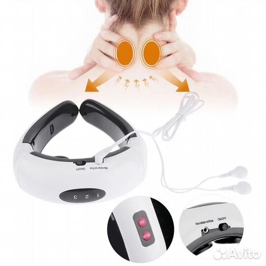 Массажер для шеи Neck Massager HX-5880 новый